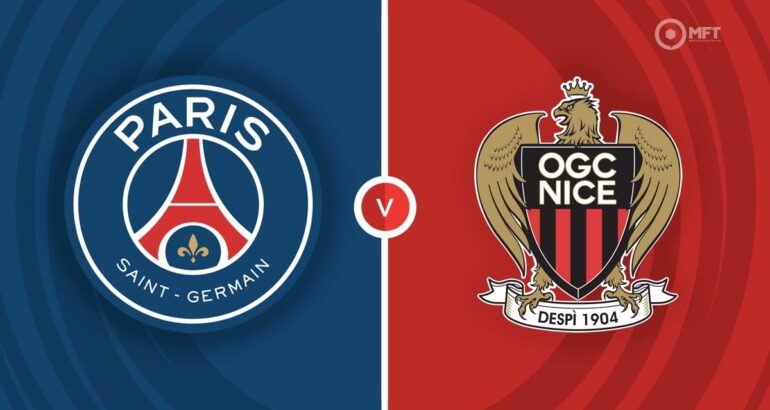 PSG vs Nice en direct